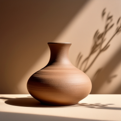 Vase en grès Japandi “Kura” – Décoration minimaliste