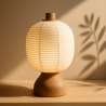 Lampe Japandi “Akari” – Décoration lumineuse naturelle | Trendora