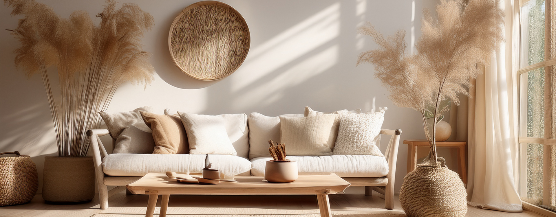 Matières douces & couleurs naturelles.