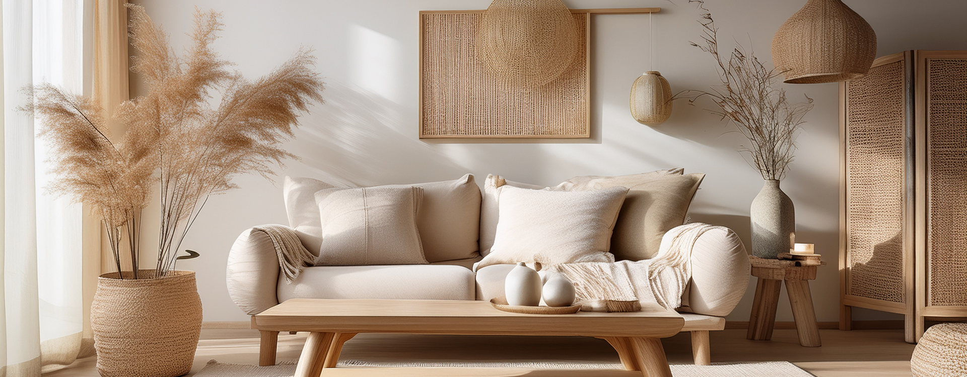 Créez un intérieur chaleureux et minimaliste.